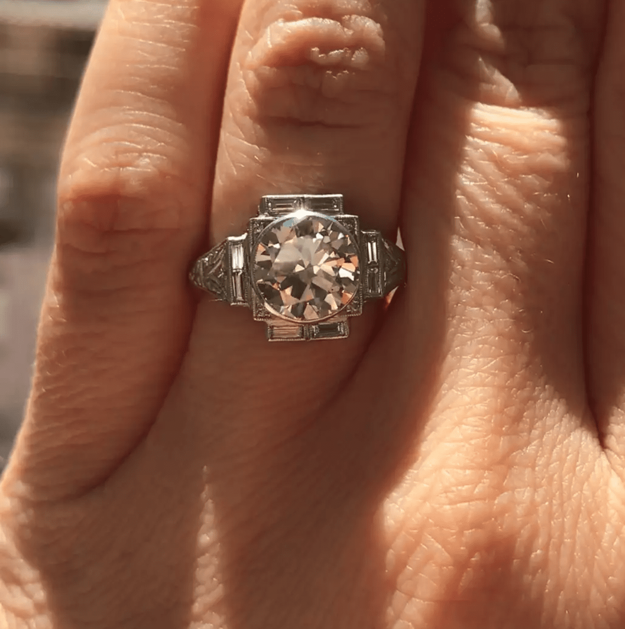 2.23 Carat Transitional Cut Diamond