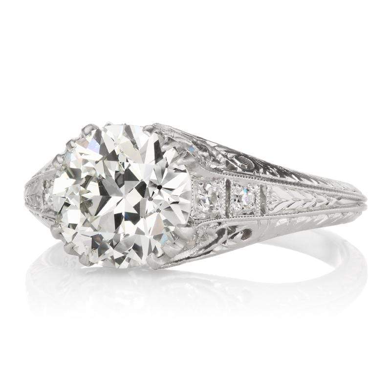 2.24ct old European cut diamond