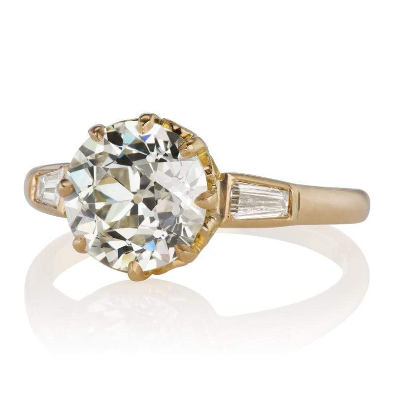 2.27ct old European cut diamond diamond