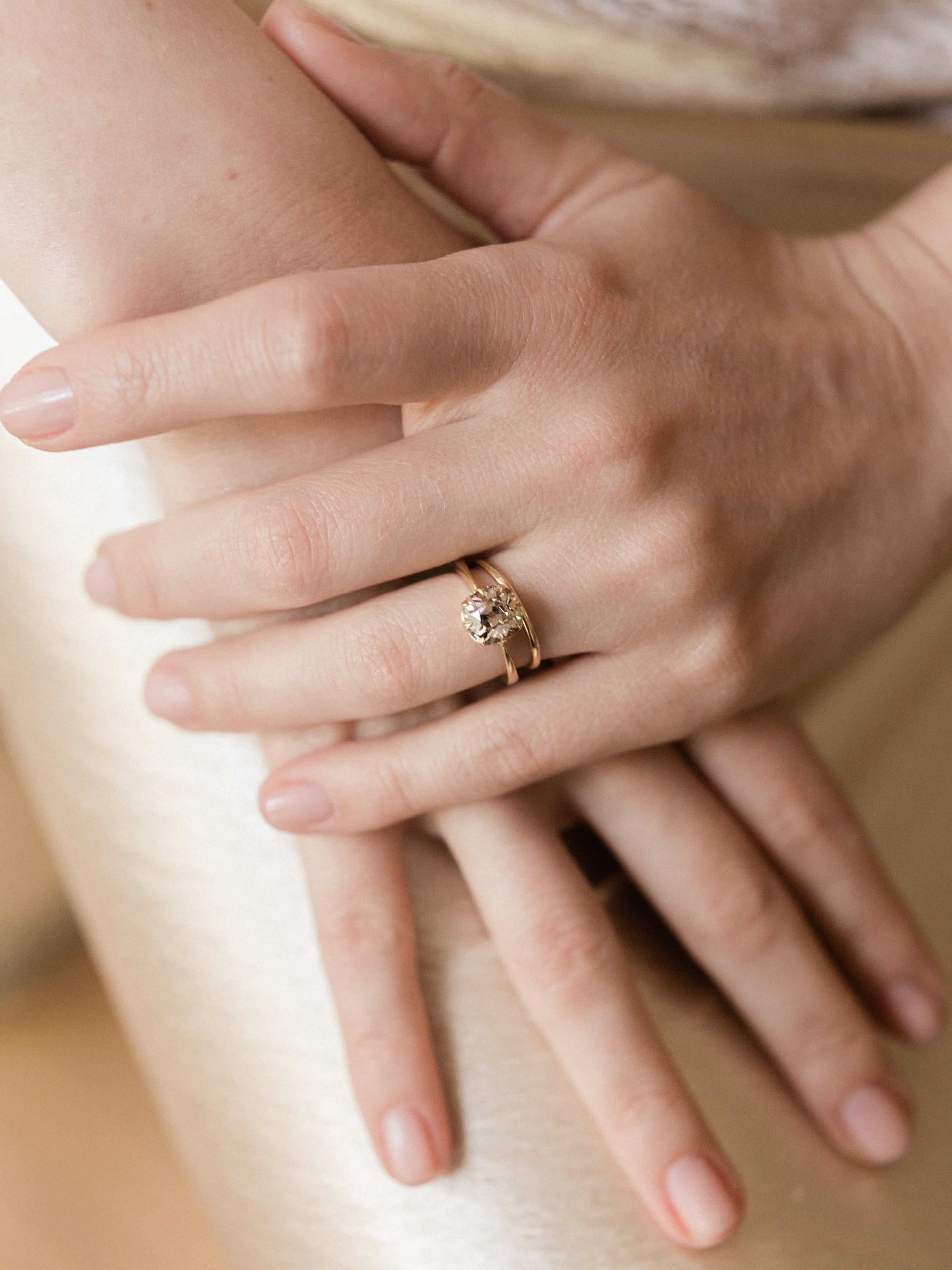 2.32ct old mine cut diamond