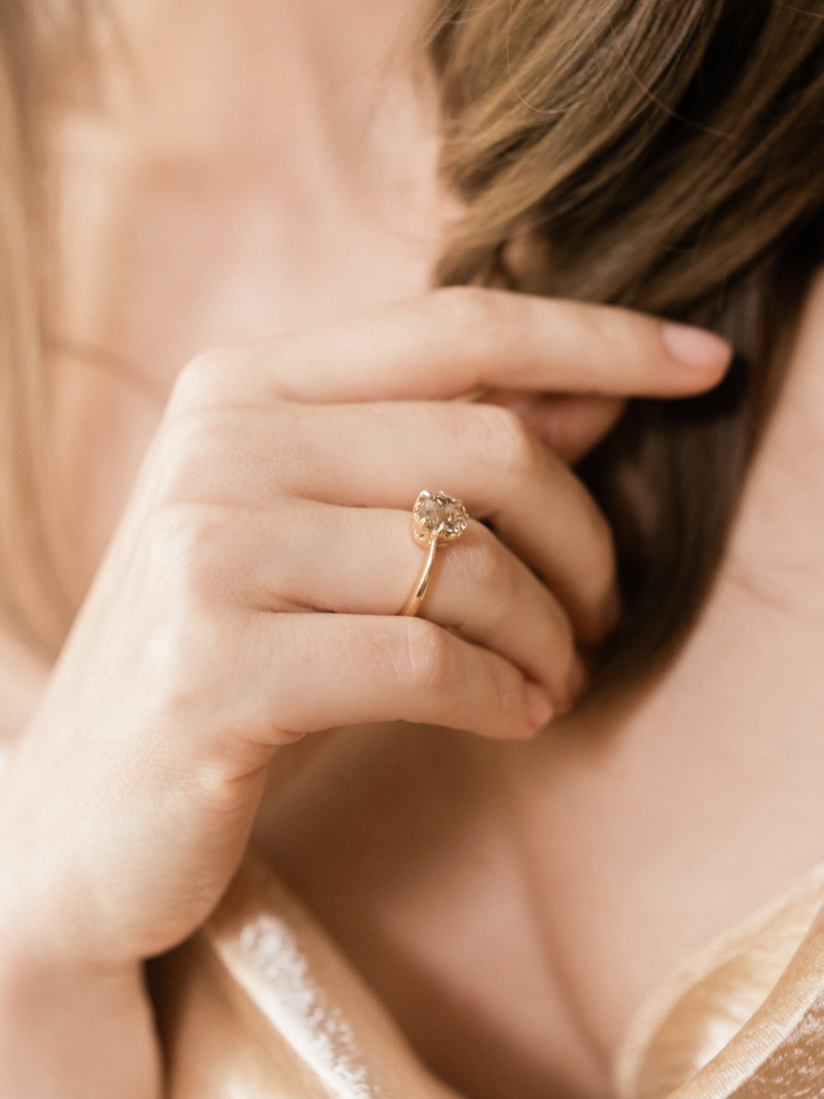 2.32ct old mine cut diamond