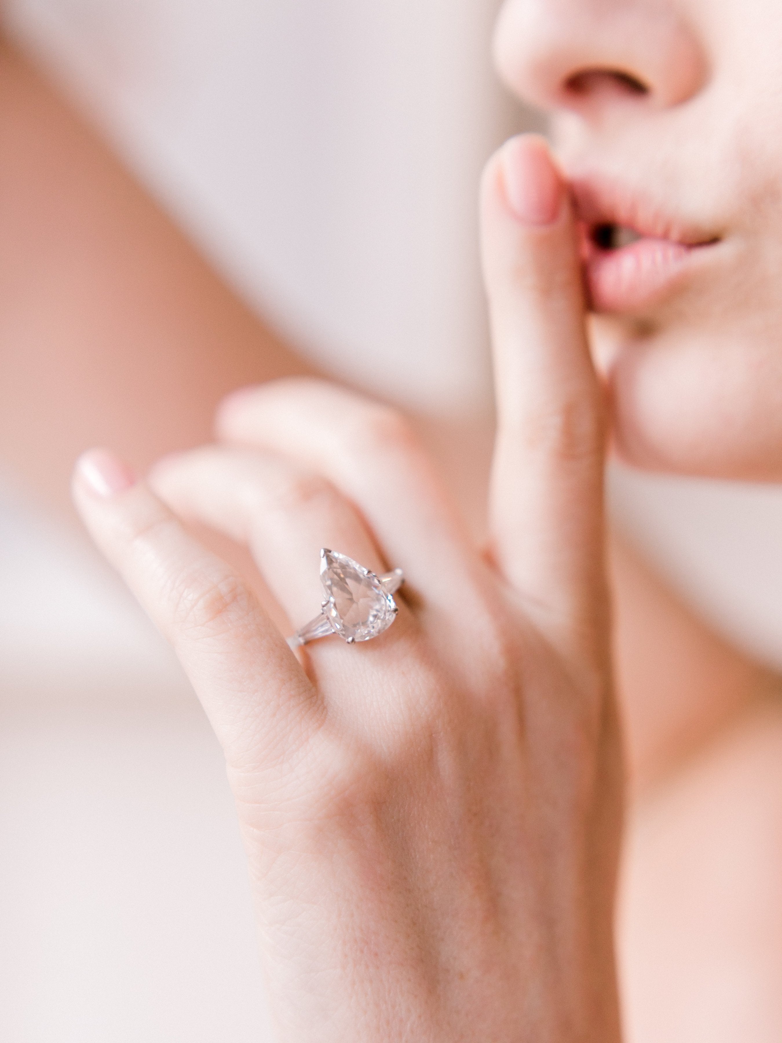 2.32ct pear cut diamond