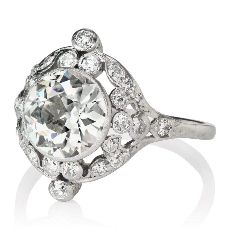 2.34ct old European cut diamond