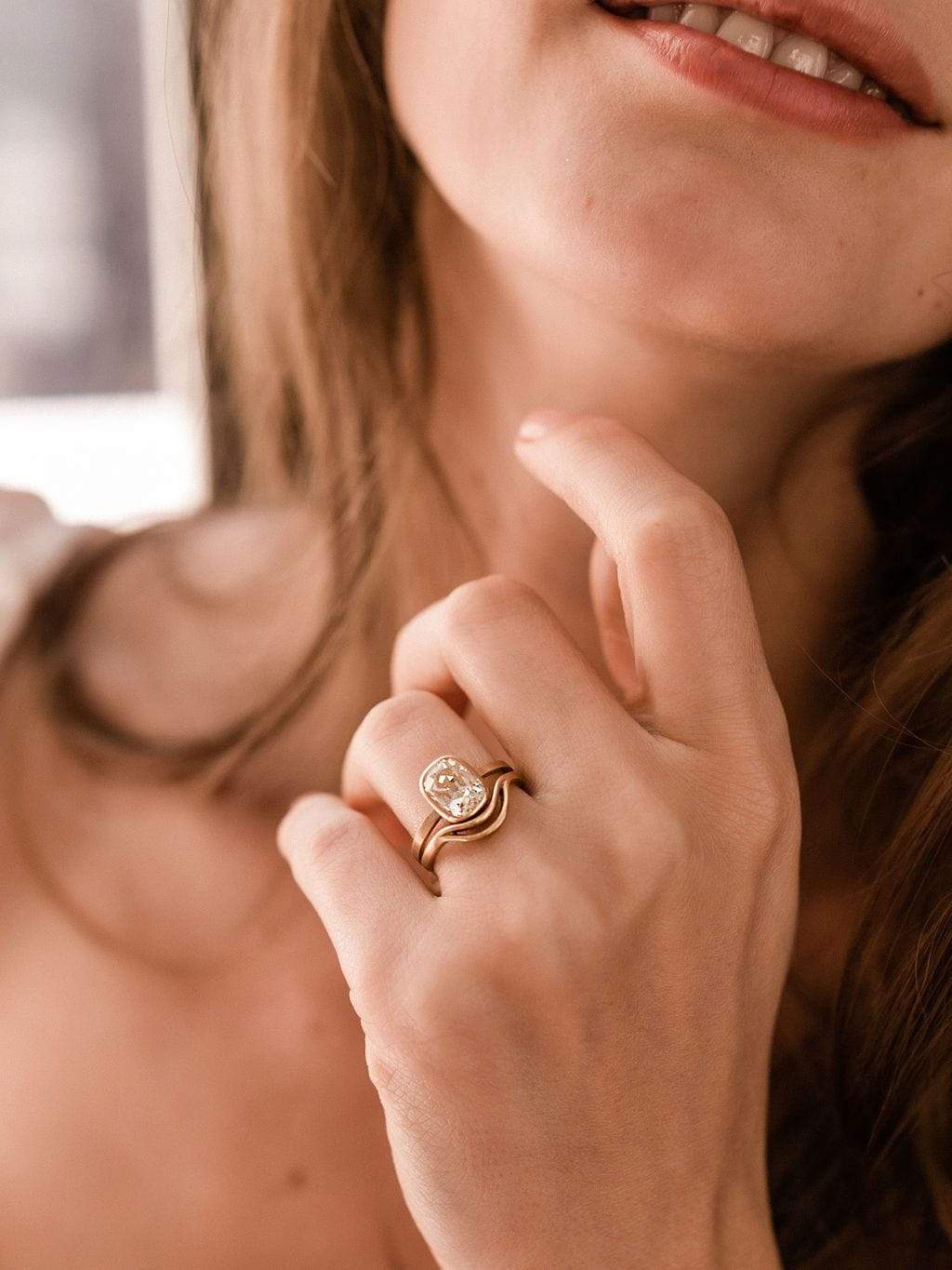 2.34ct old mine cut diamond