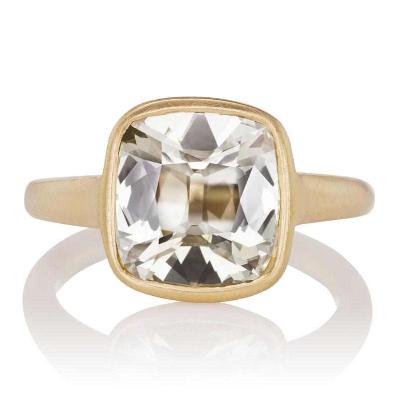 2.50 ct Cushion Cut Diamond Unique Color