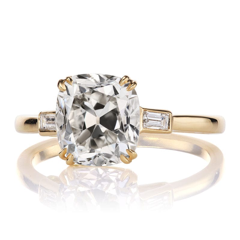 2.50ct old mine cut diamond diamond