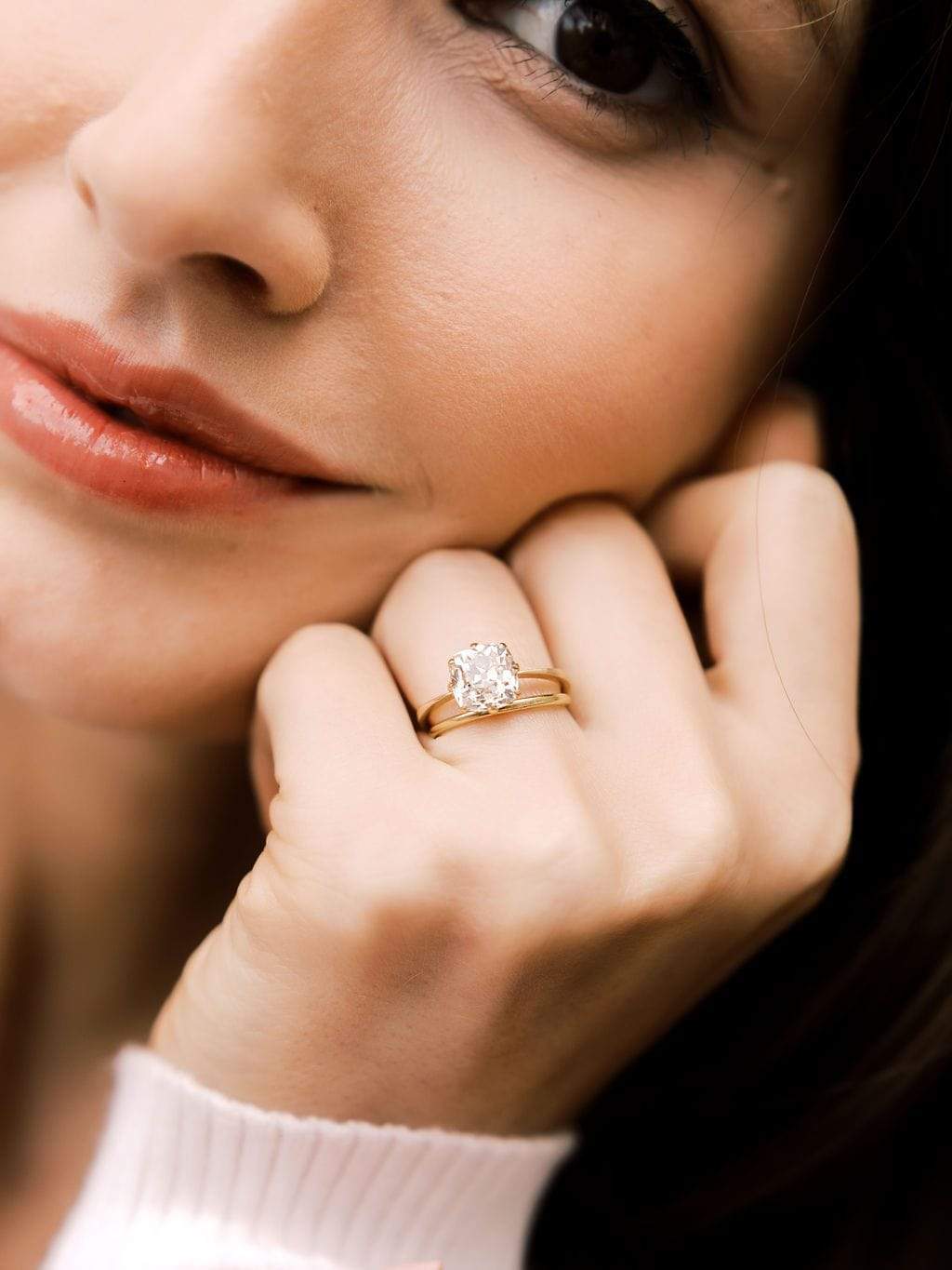 2.51ct old mine cut diamond