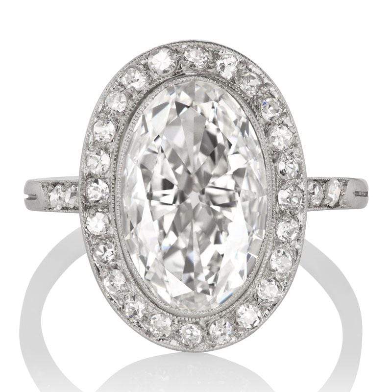 2.52ct Oval cut diamond Rings