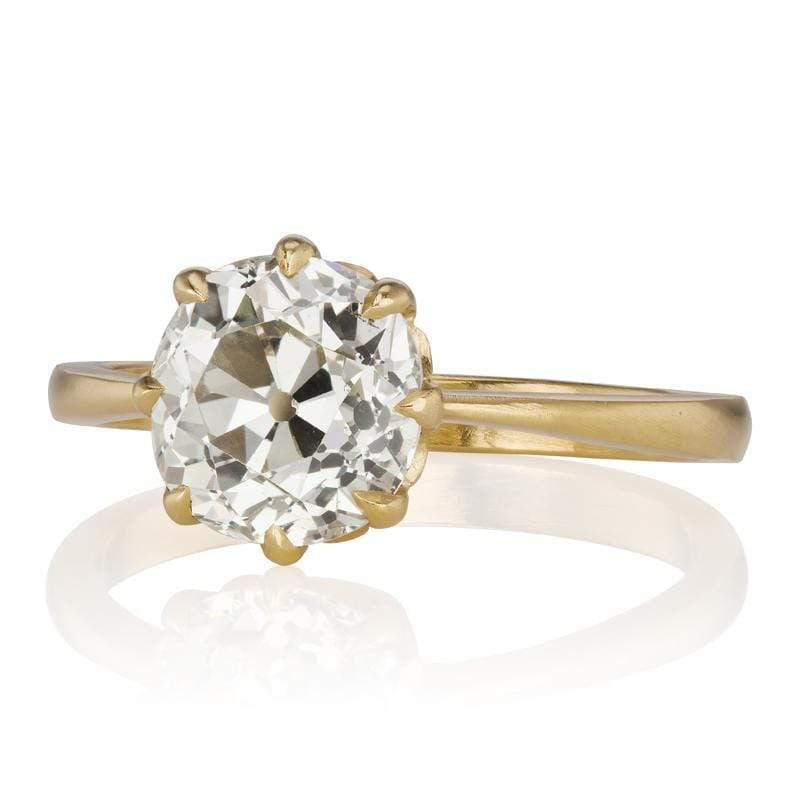 2.53ct old mine cut diamond