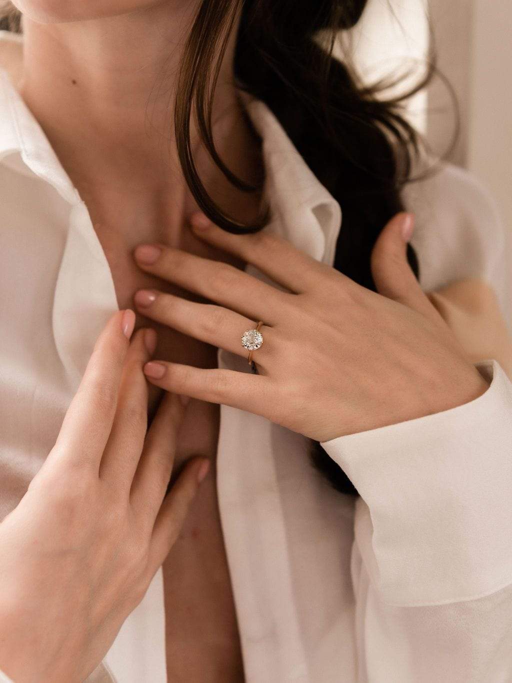 2.57ct old European cut diamond