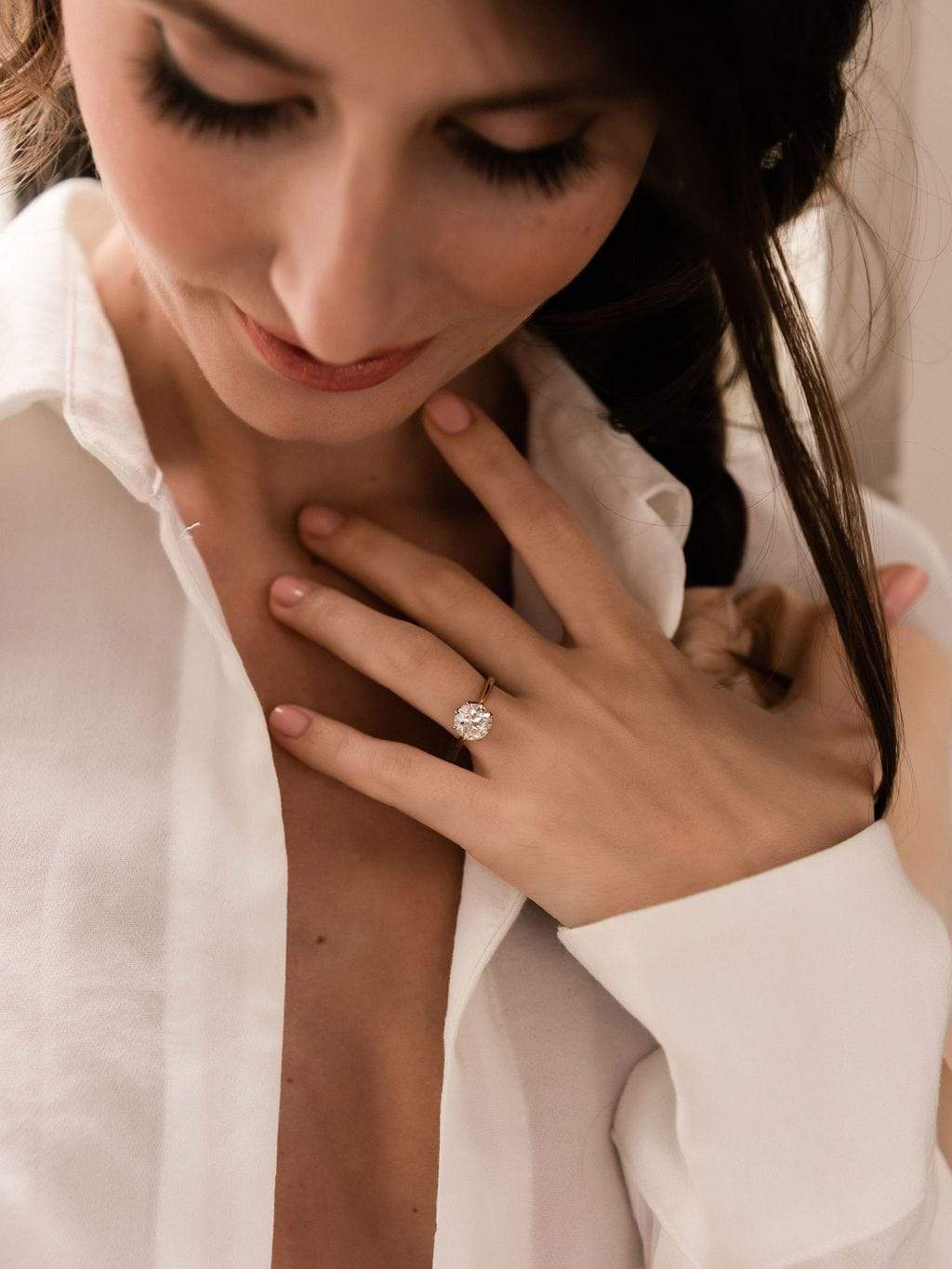 2.57ct old European cut diamond