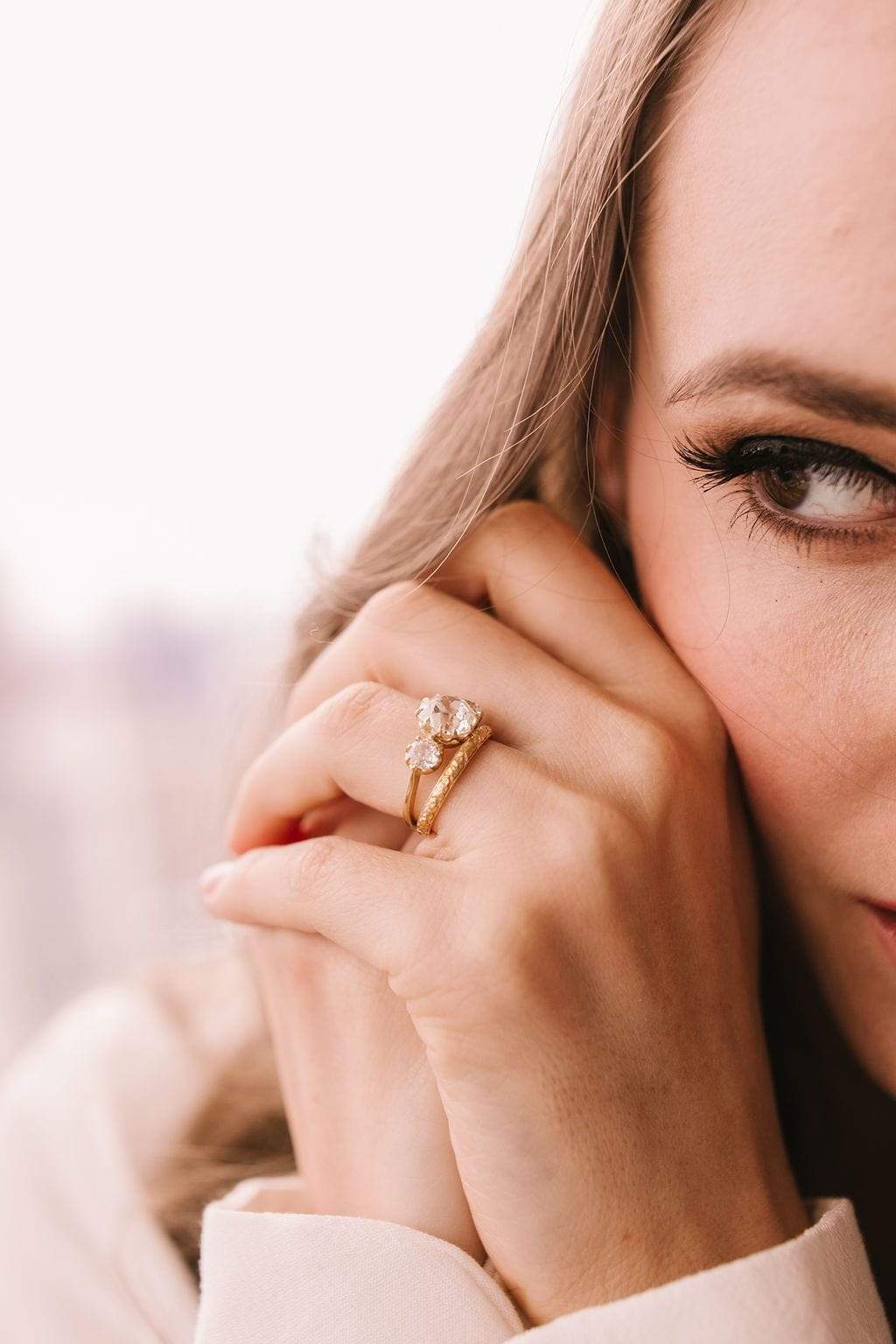 2.58ct old mine cut diamond