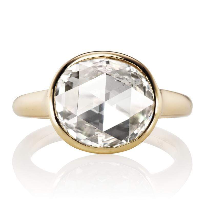 2.5 carat Rose Cut Diamond Ring | Victor Barboneé Jewelry