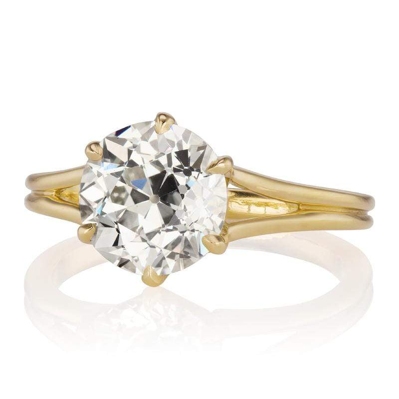 2.62ct old European cut diamond diamond