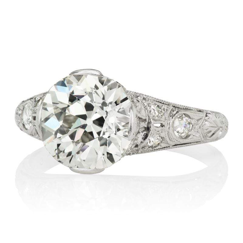 2.66ct old European cut diamond