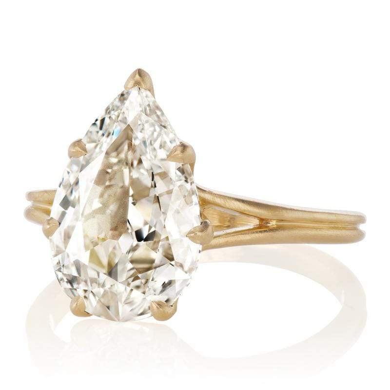 2.70ct pear diamond diamond engagement ring