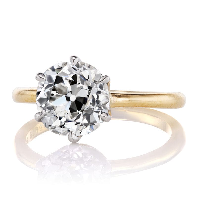 2.72ct old European cut diamond diamond