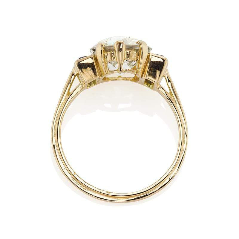 2-3 Carats gemstones vintage engagement ring