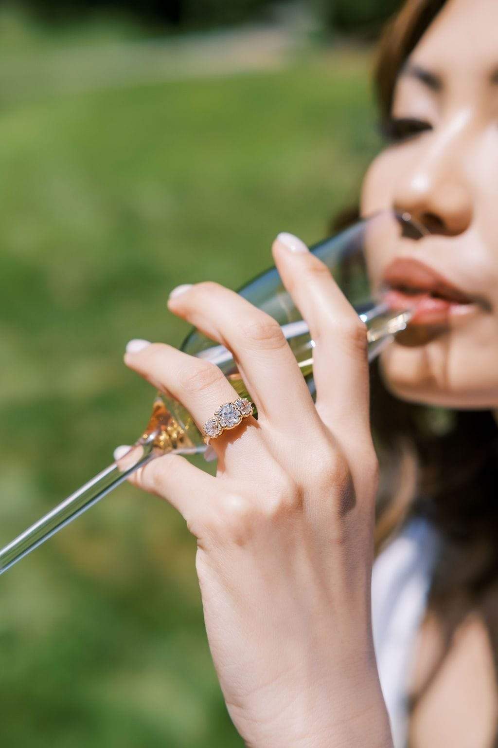 2.81ct old mine cut diamond Ring