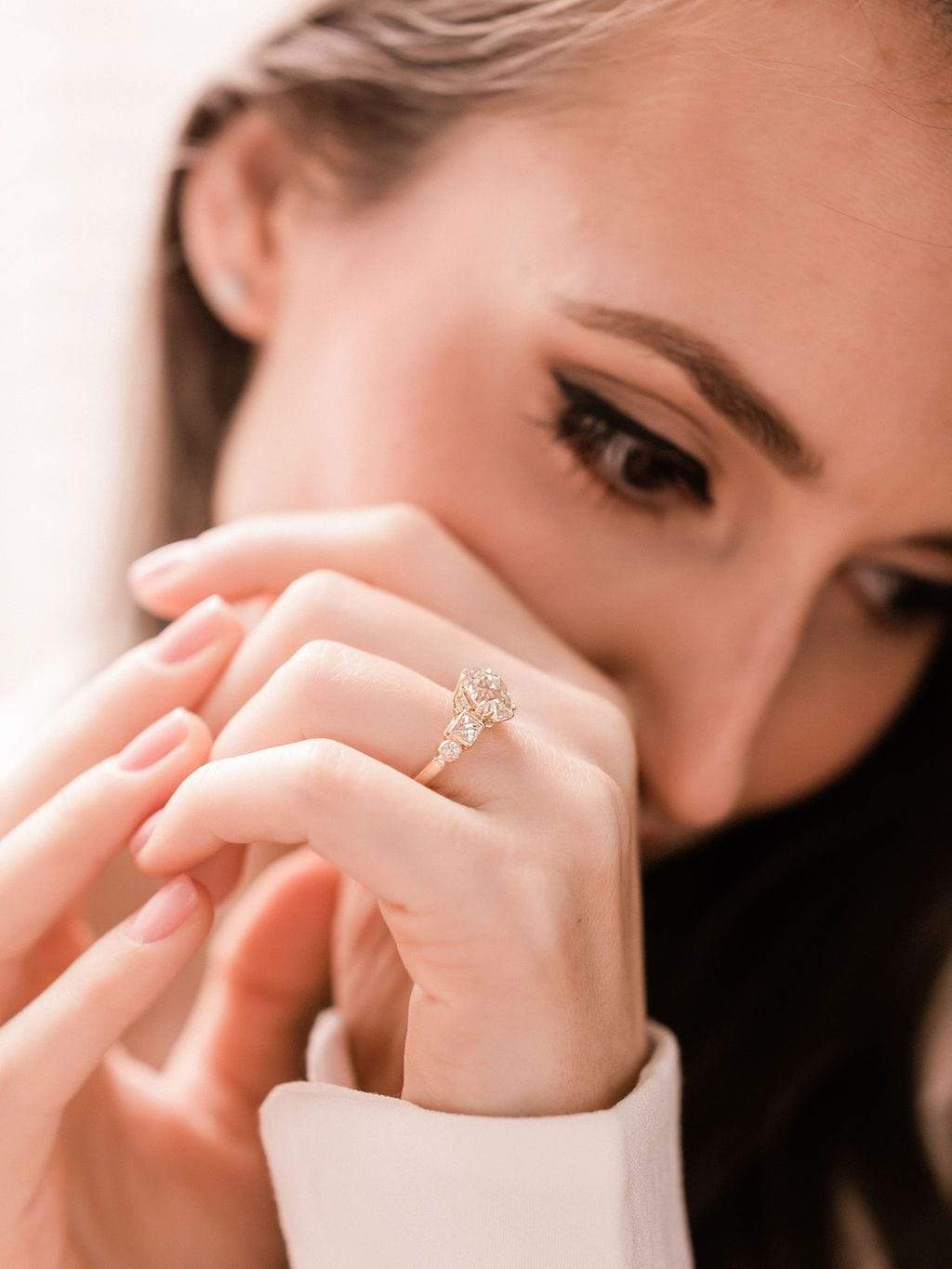 2.85ct old European cut diamond