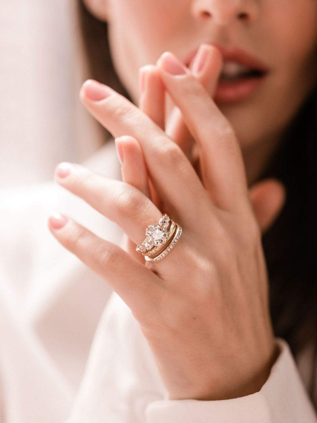 2.85ct old European cut diamond