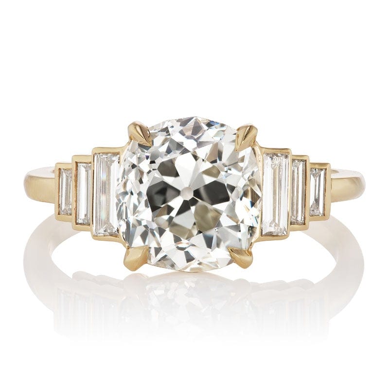 2.88 ct OMC Diamond Engagement Ring