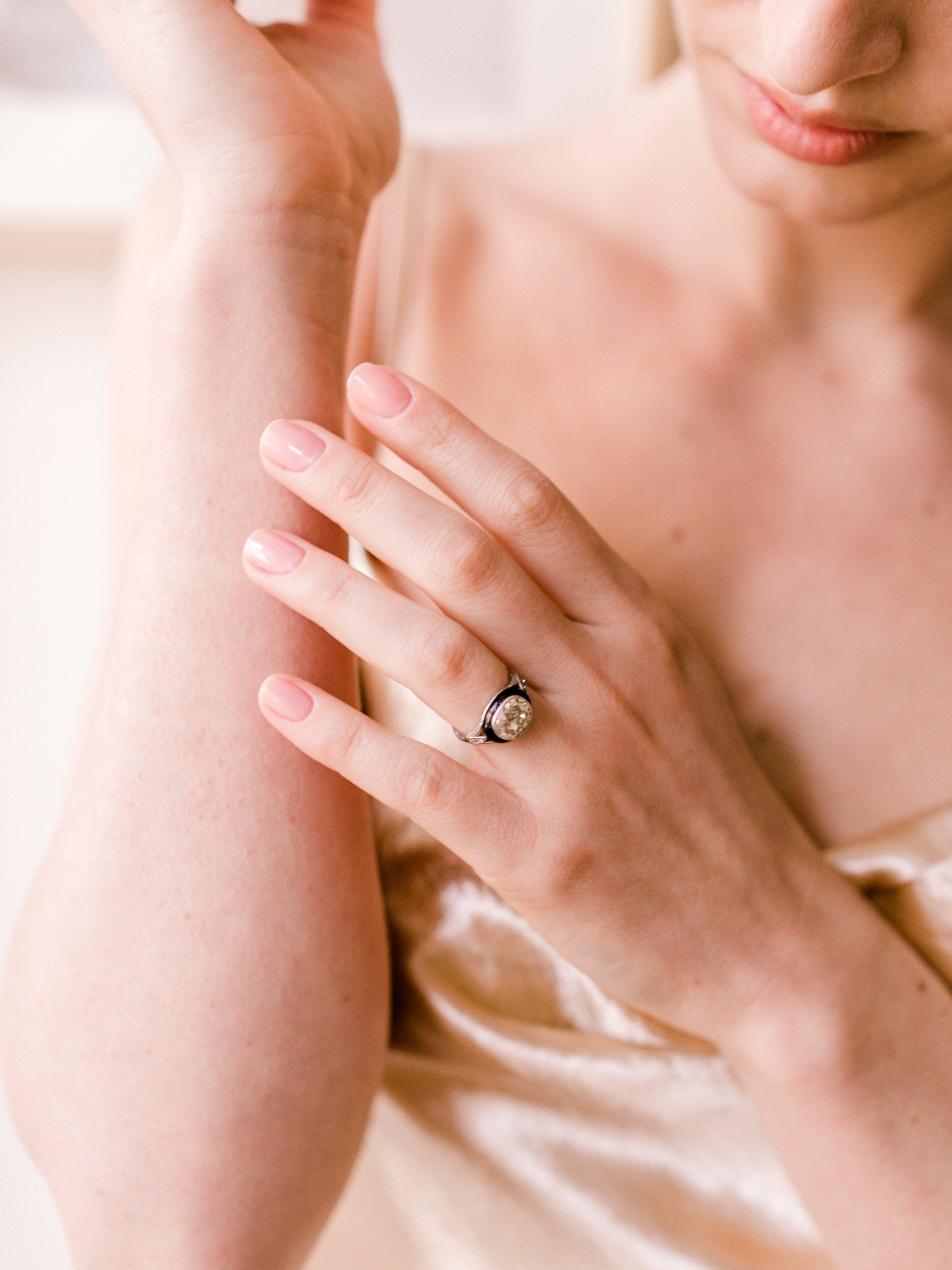 2.90ct old mine cut diamond