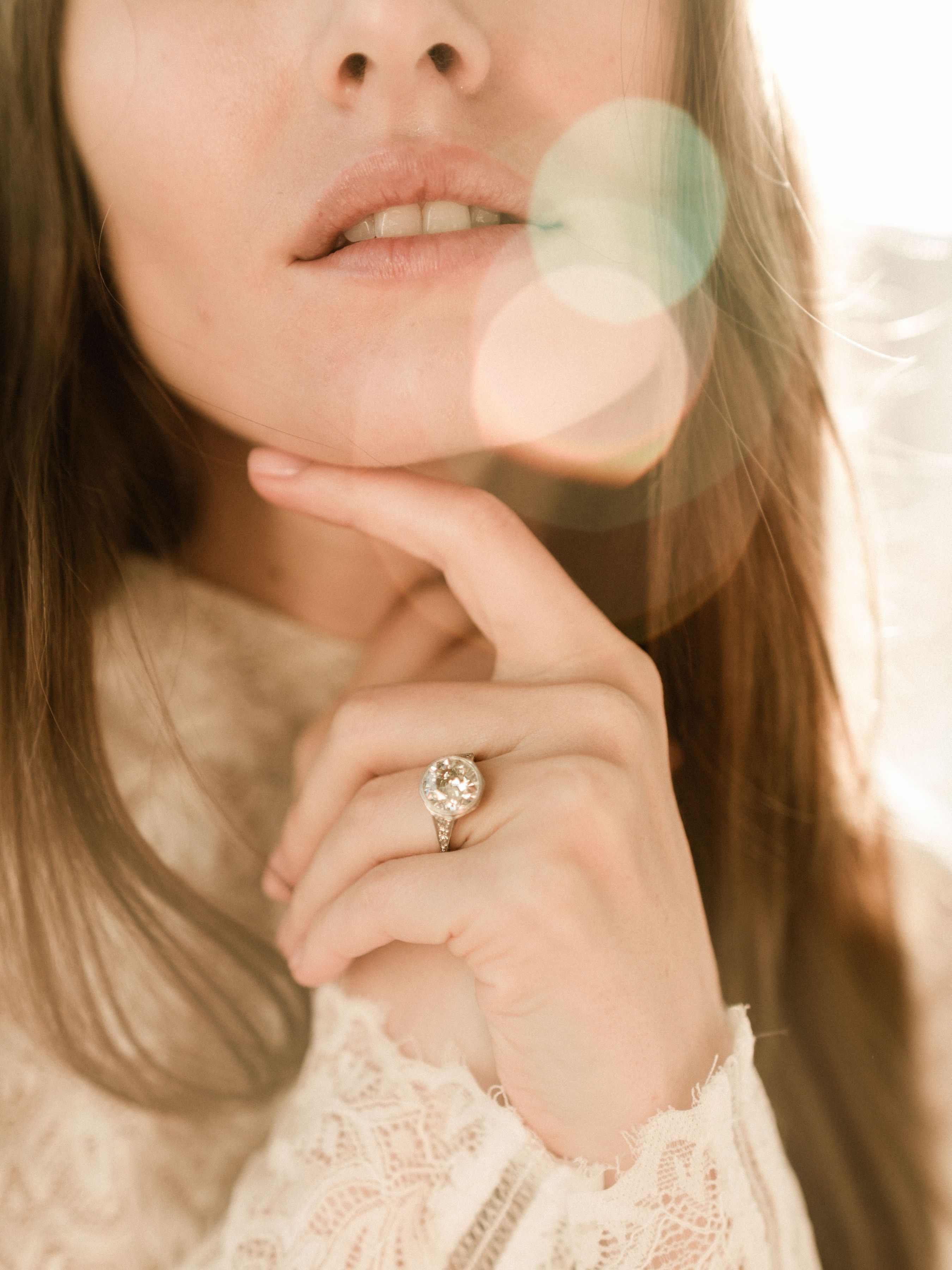 2.99ct old European cut diamond