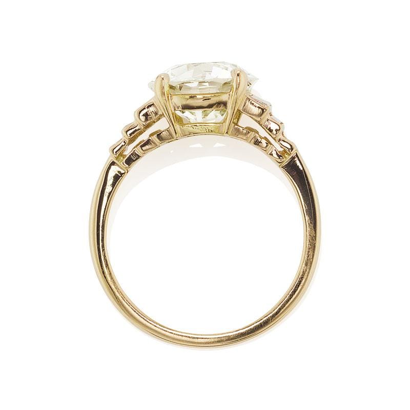 3-4 Carats vintage engagement ring