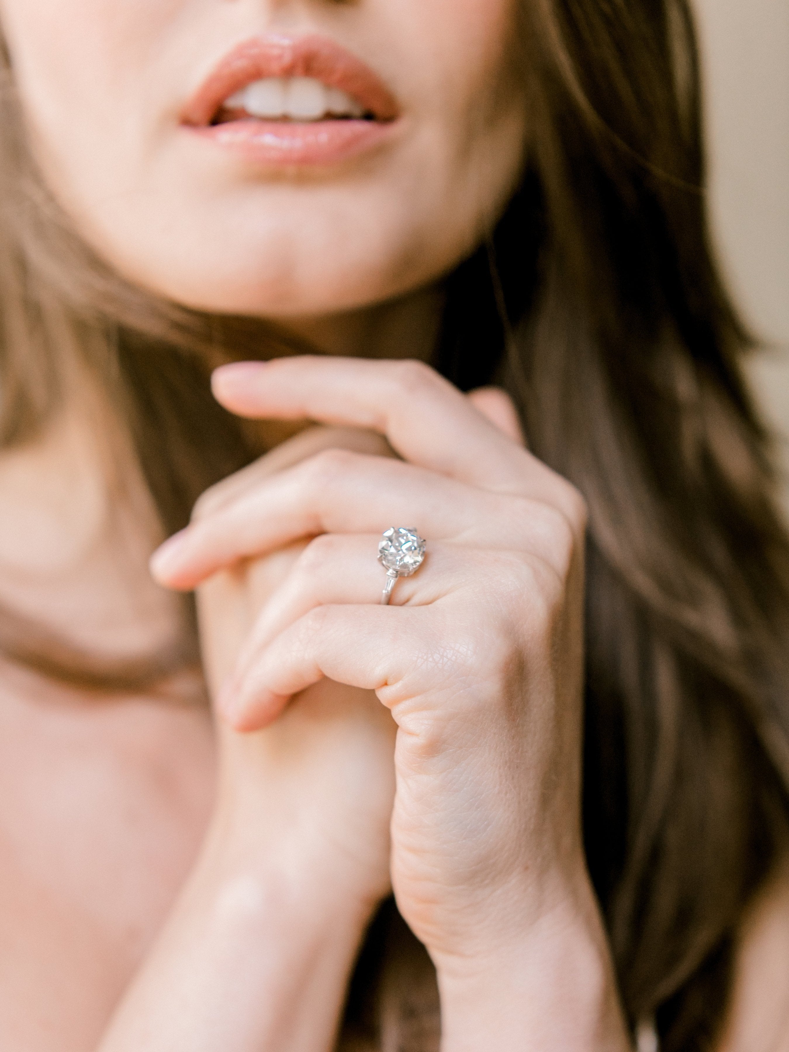 3.21ct Old European Cut diamond