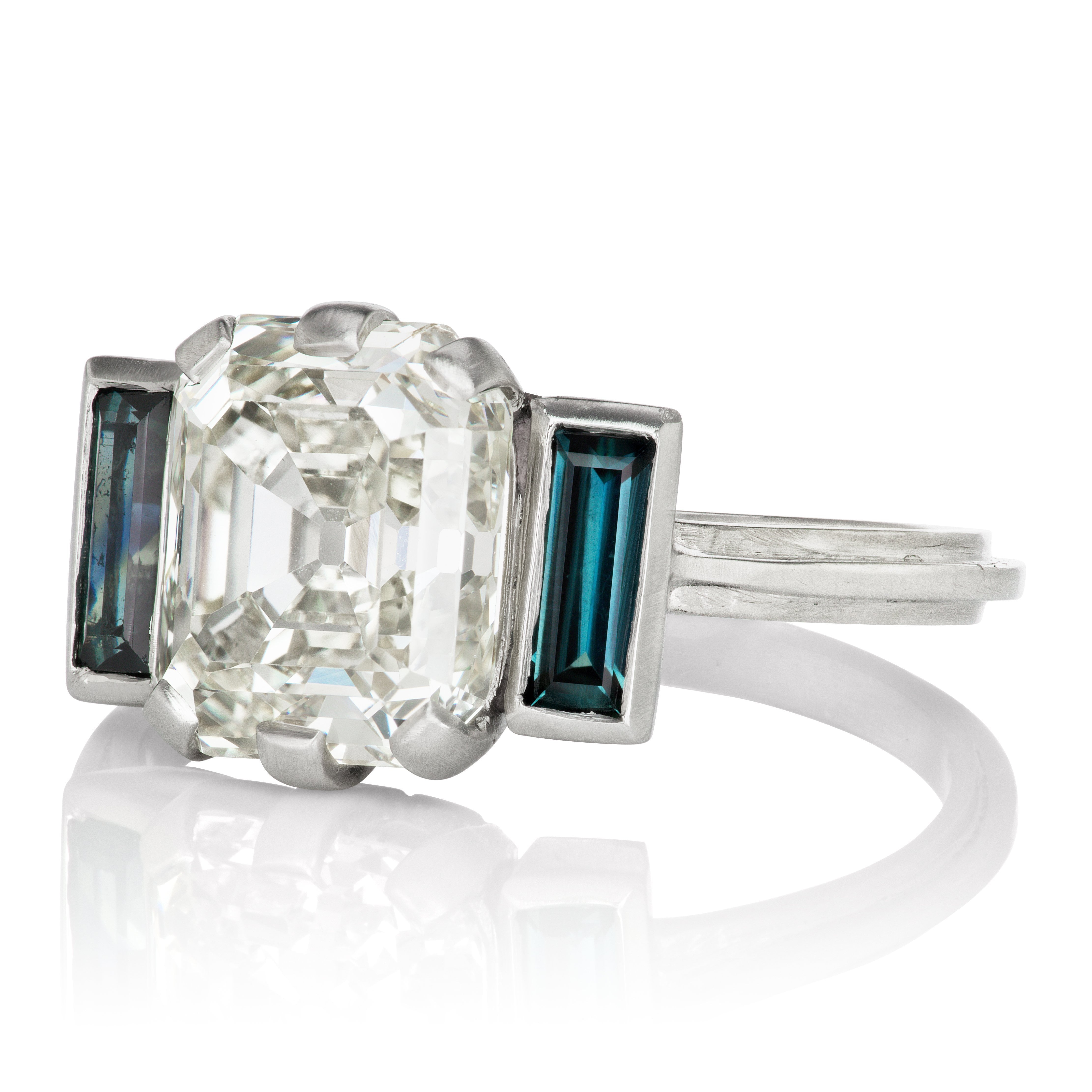 3.24ct Asscher cut diamond