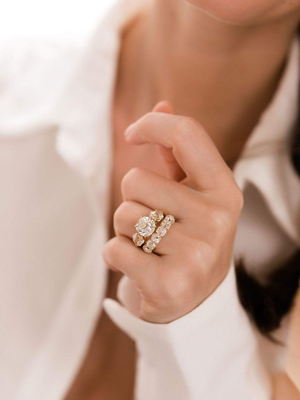 3.39ct Old European Cut diamond