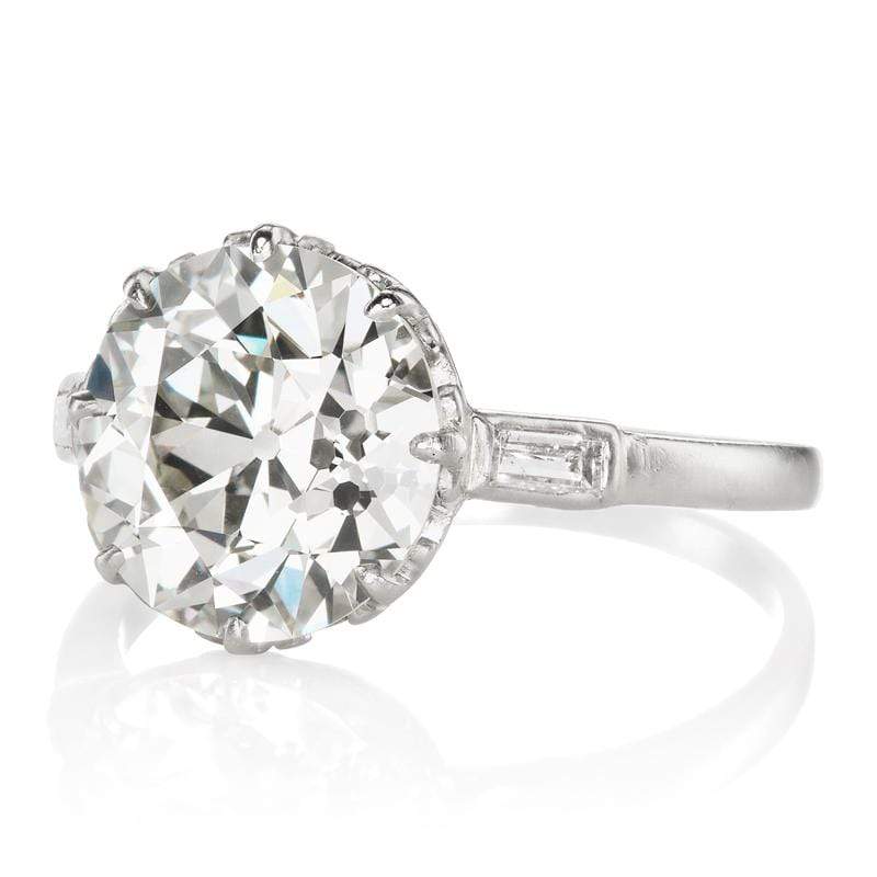 3.41ct old European cut diamond