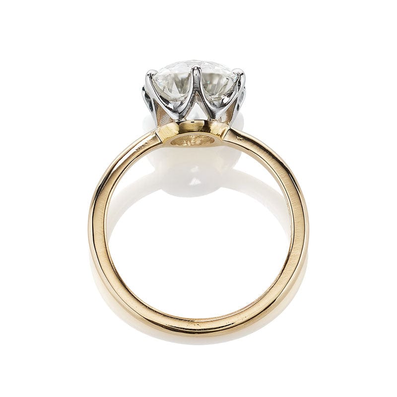 3-4 Carats vintage engagement ring