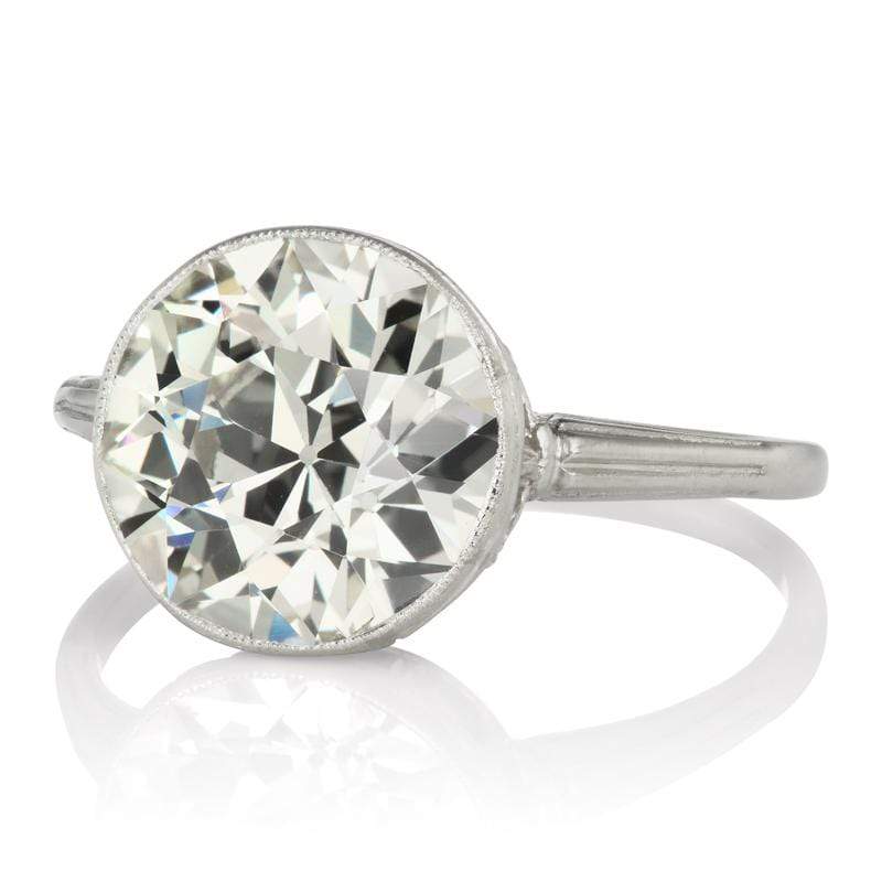 3.47ct old European cut diamond