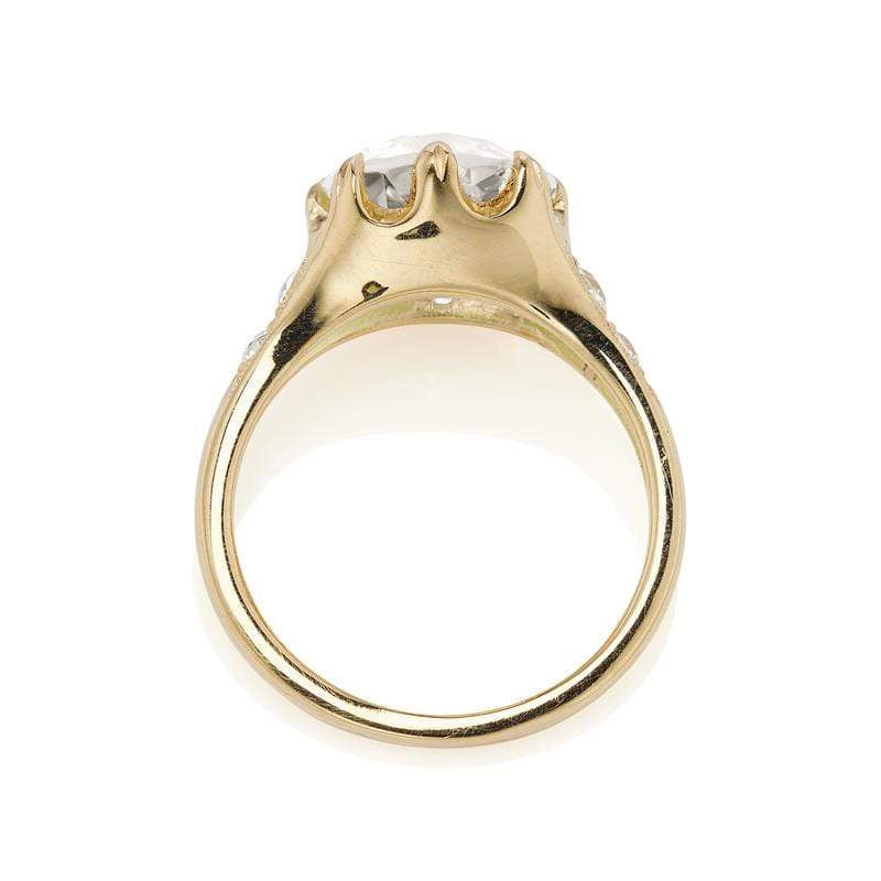 3-4 Carats vintage engagement ring