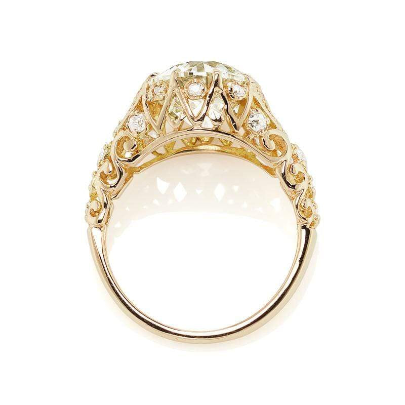 4-5 Carats vintage engagement ring