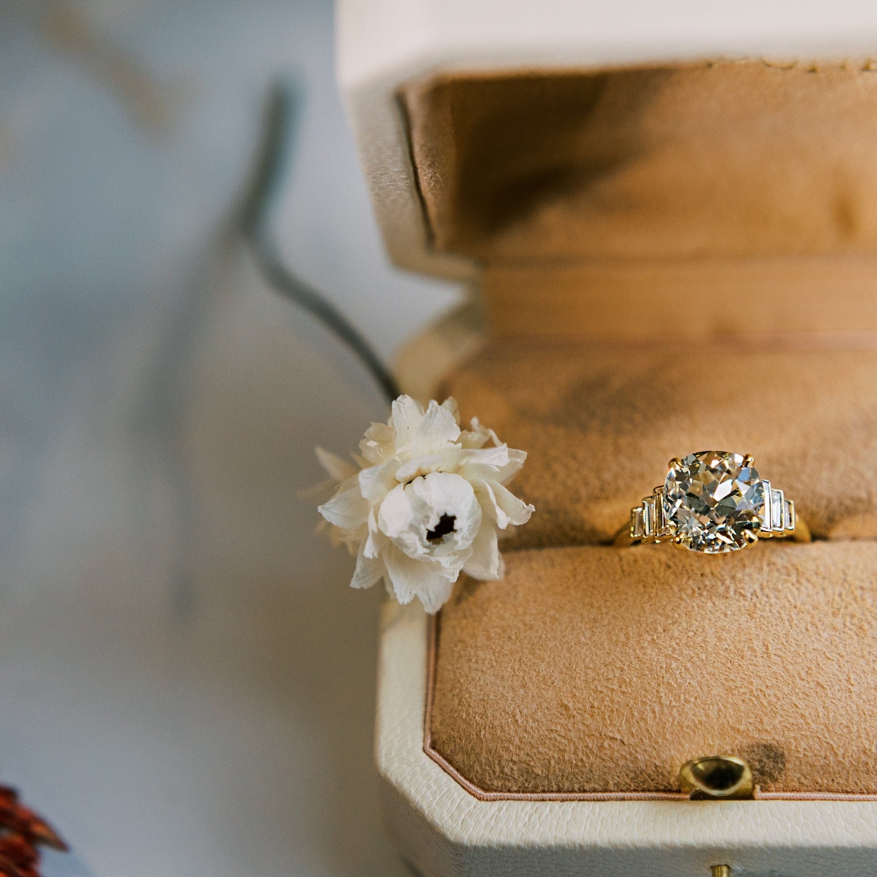 4.19ct old mine cut diamond