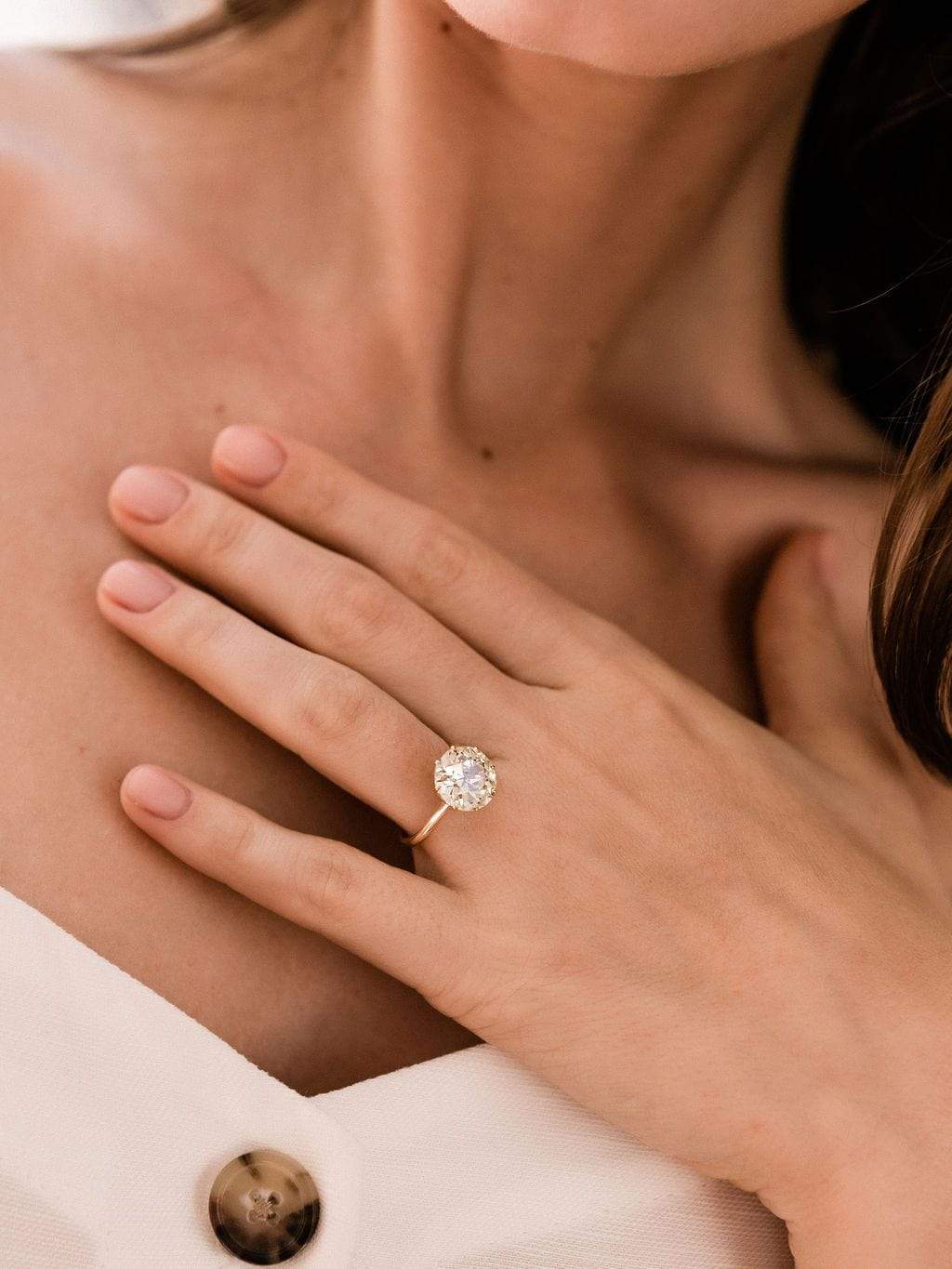 4.25ct old European cut diamond