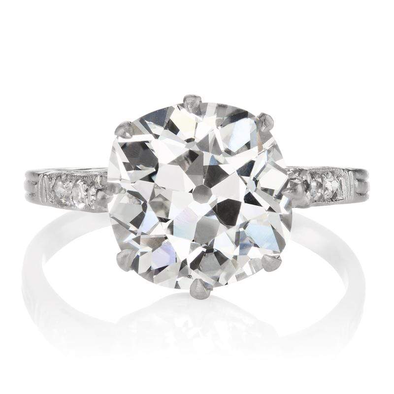 4.26 ct Diamond Engagement Ring Circa 1920 | Victor Barbone