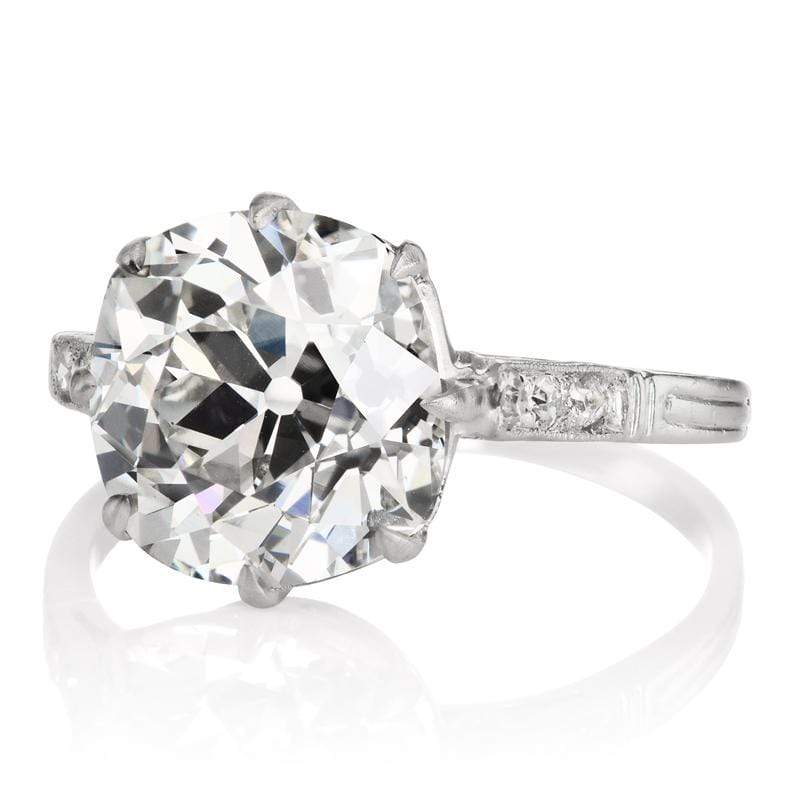 4.26ct old mine cut diamond