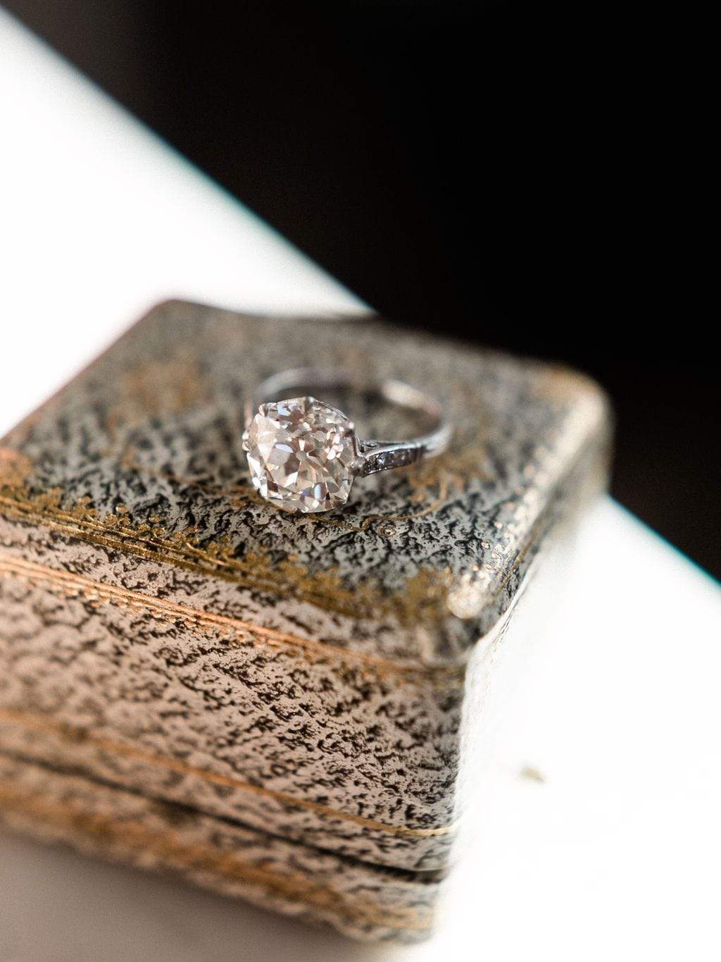 4.26ct old mine cut diamond