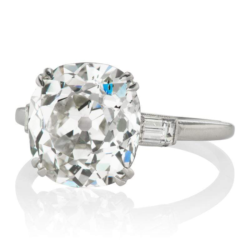 4.76ct old mine cut diamond