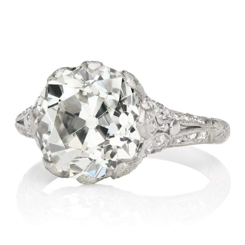 5.01ct old mine cut diamond