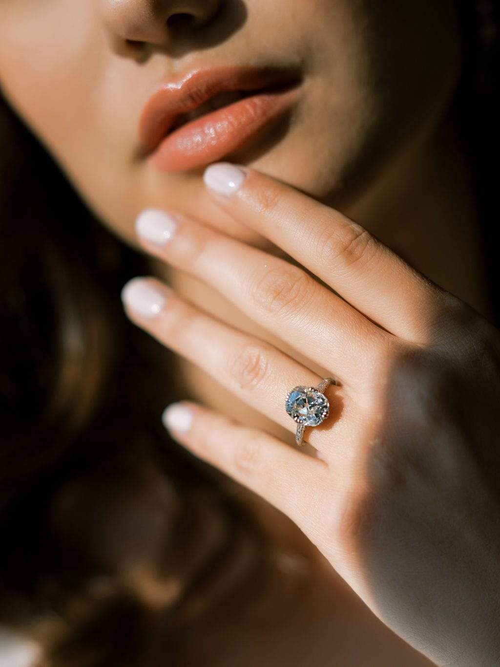 5.34ct old mine cut diamond Ring