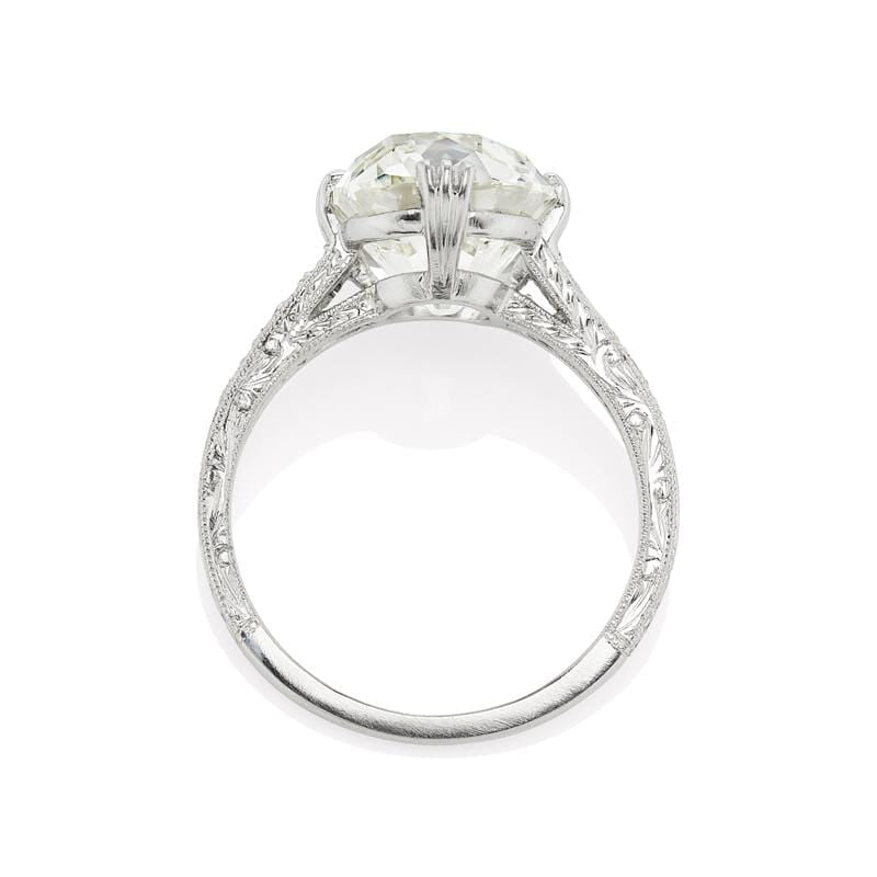 5+ Carats vintage engagement ring
