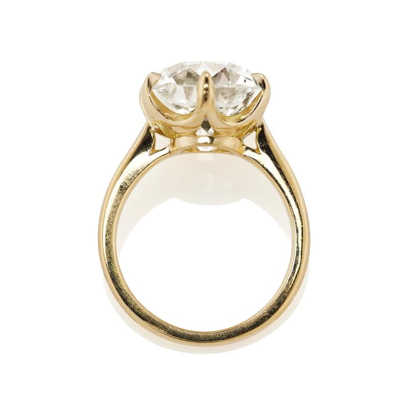 5+ Carats vintage engagement ring