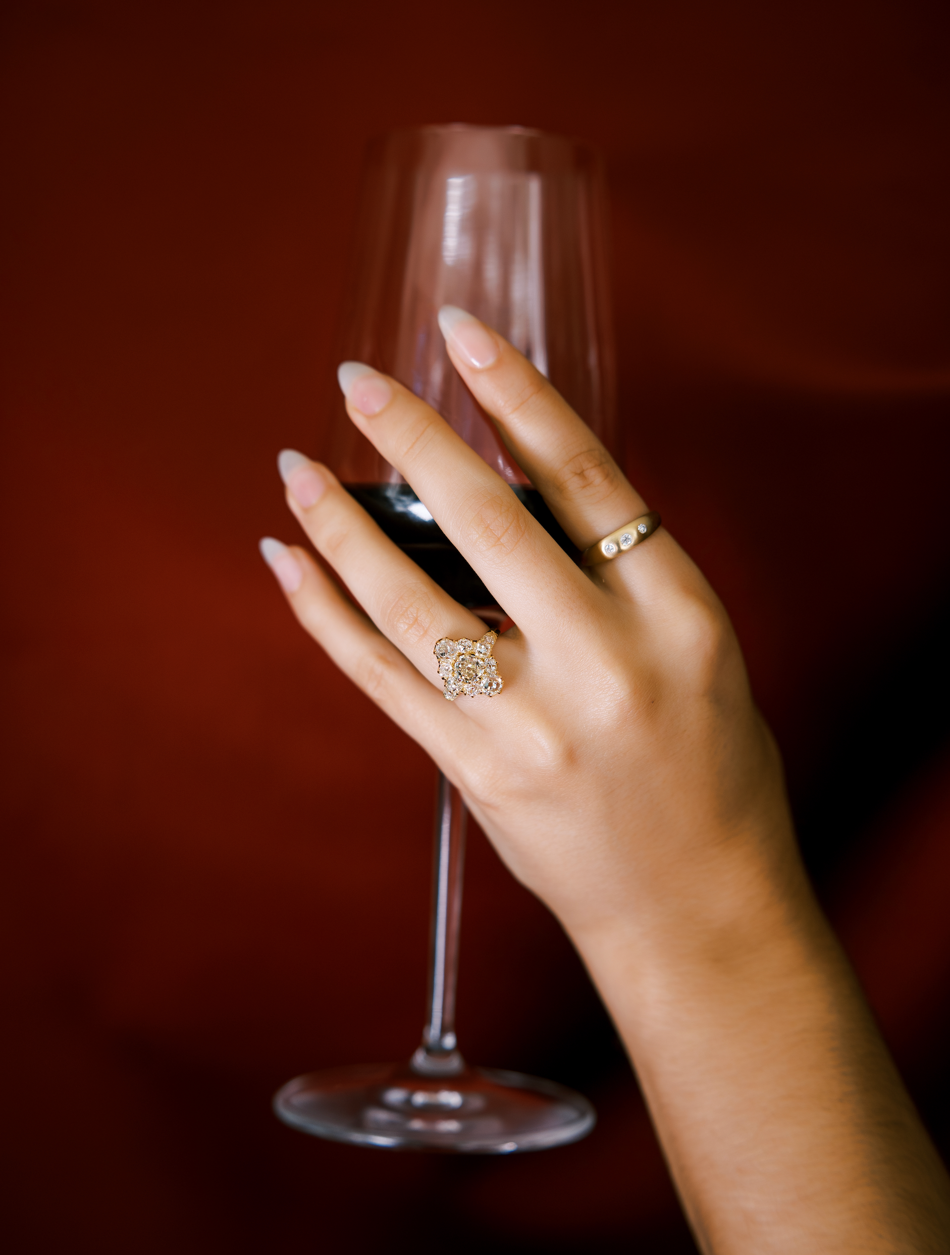 Old Mine cut diamond