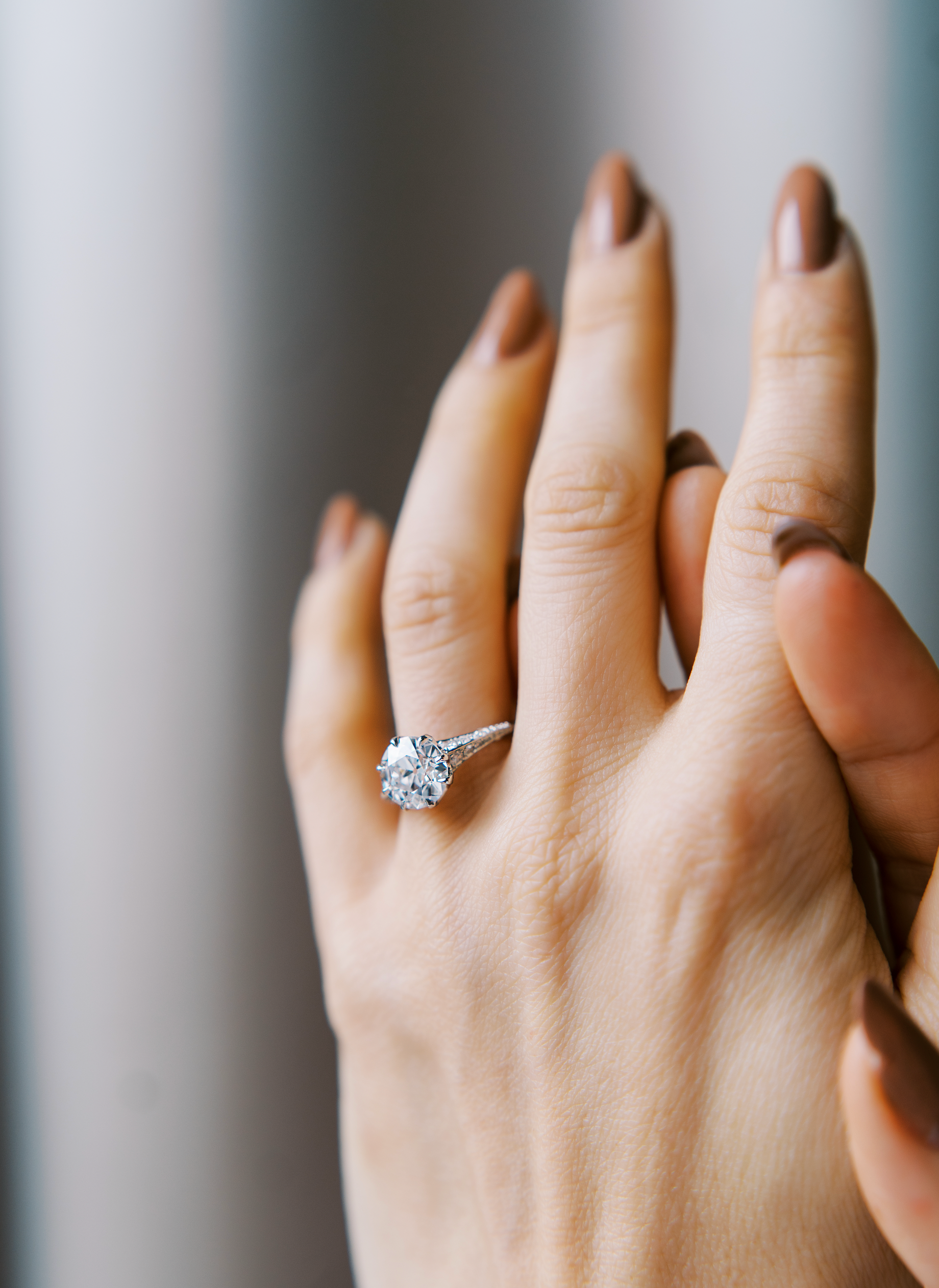 Old European cut diamond