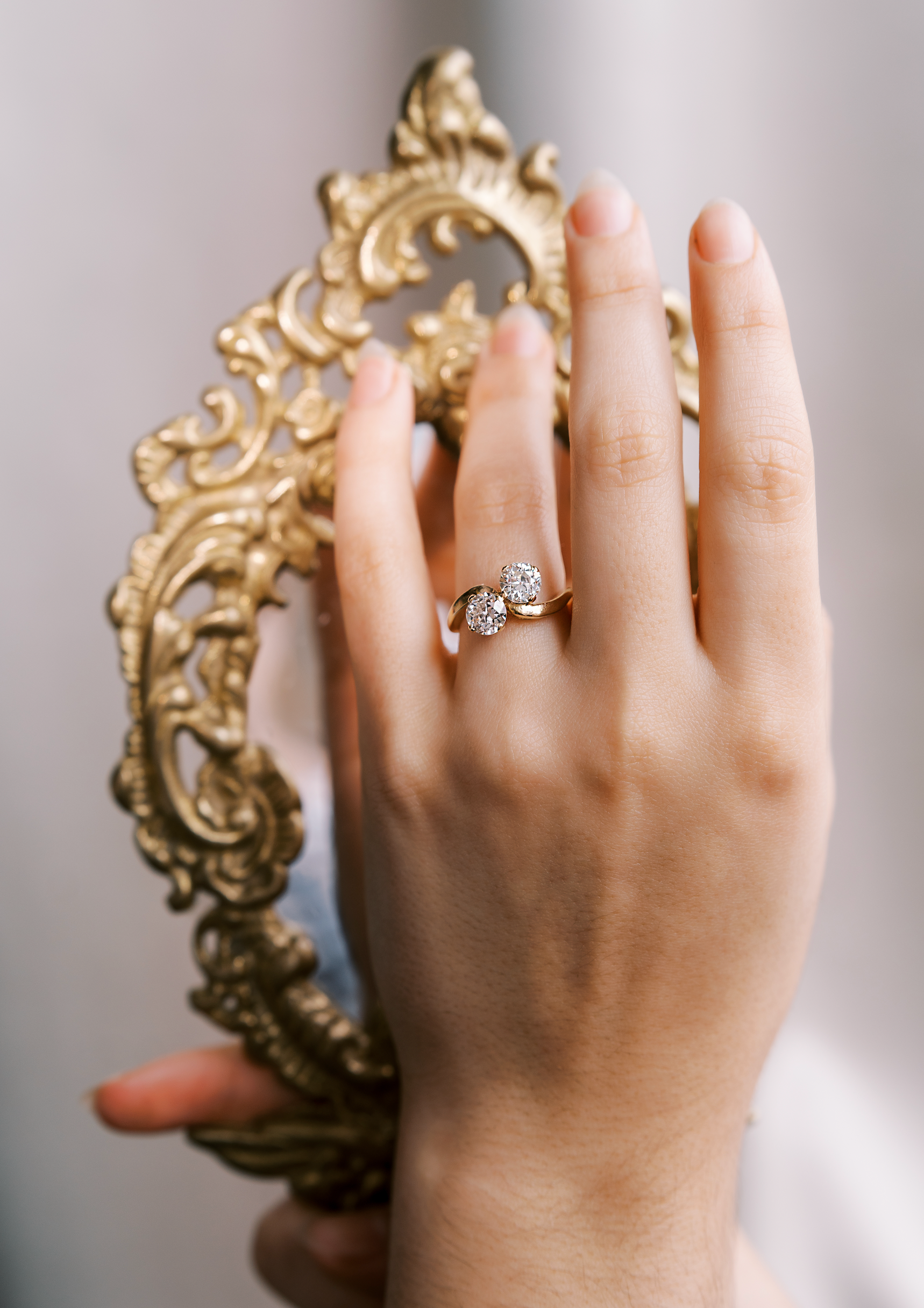 Old European cut diamond